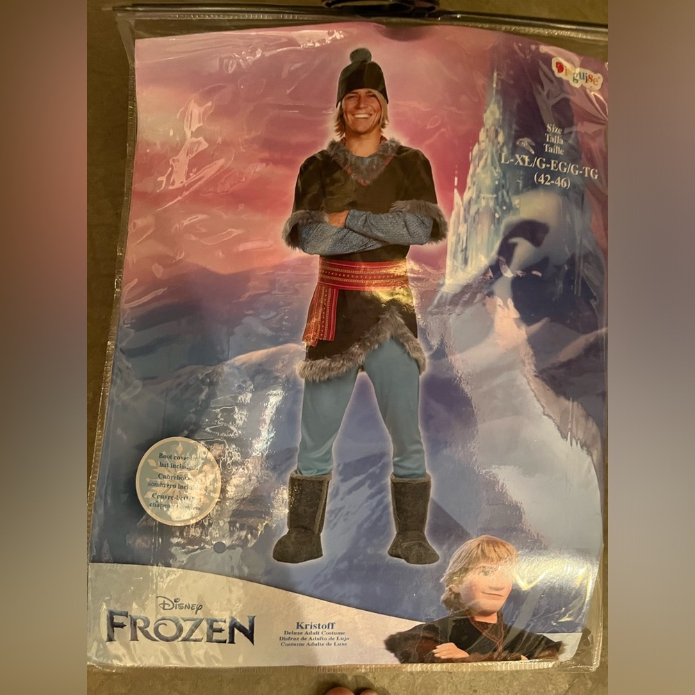 Kristoff from Frozen costume - size L/XL men